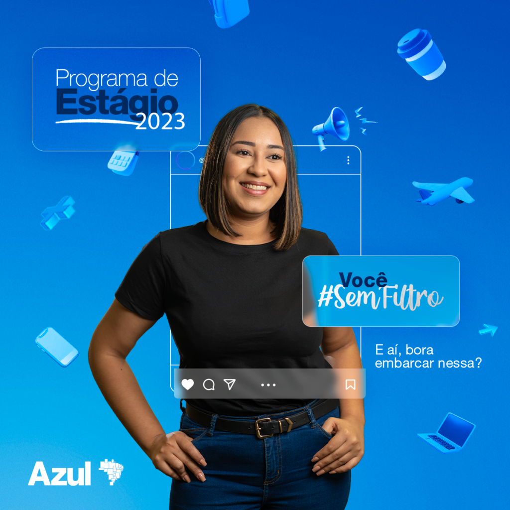 Programa de estágio Azul 2023 - Anda Direito